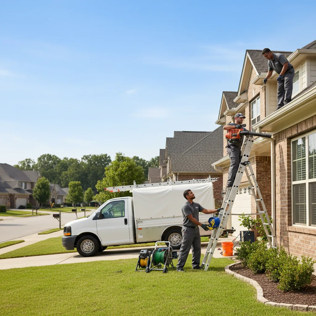 Home Gutter Service in Bokoshe, OK near me